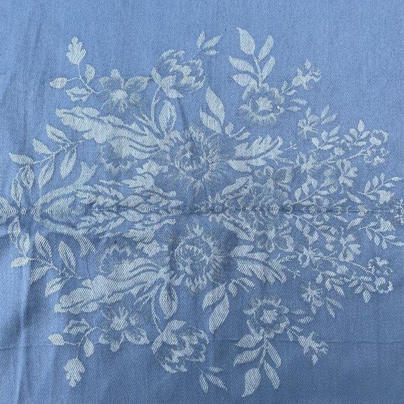 Mid-Century Modern White Lodge Italy Silk Jade Blue Scalamandre Silks Sample - Picture 12 of 16